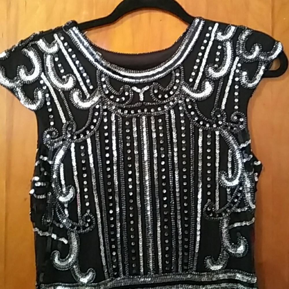 Vintage 1920's inspired sequin dress